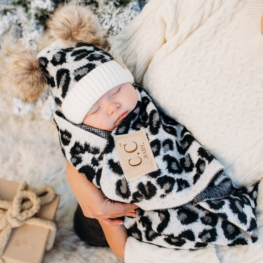 CC Baby Leopard Print Blanket BBL-2061