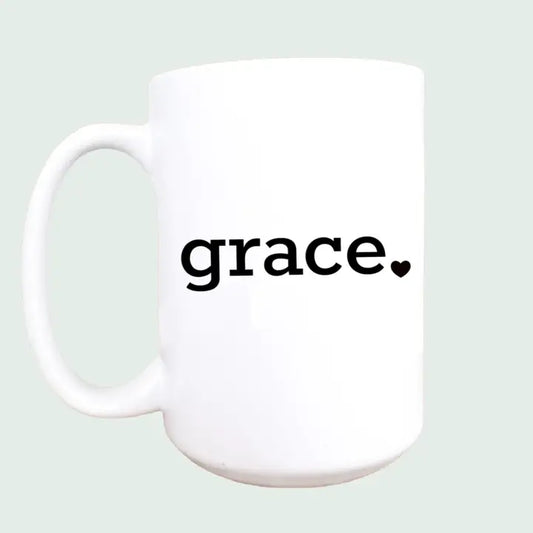 15oz Grace Ceramic Coffee Mug