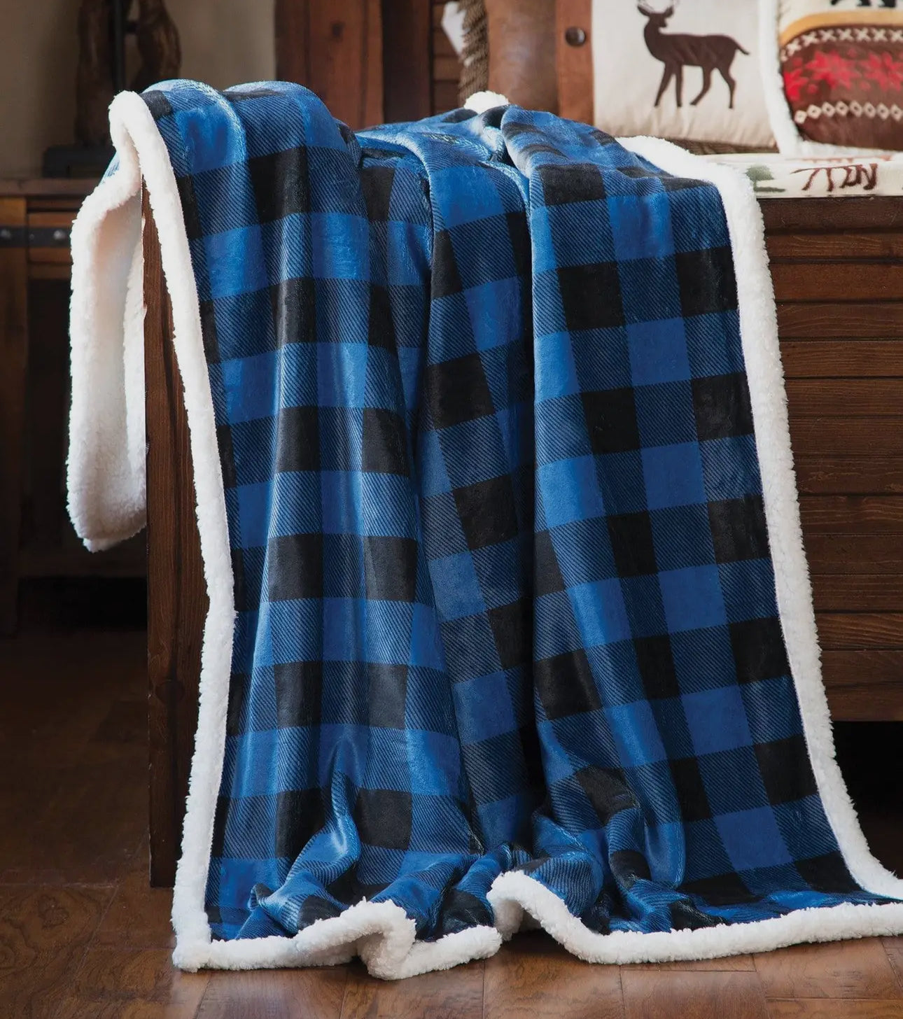 Lumberjack plaid blanket
