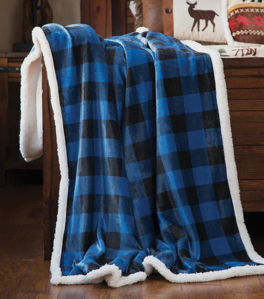 Lumberjack plaid blanket