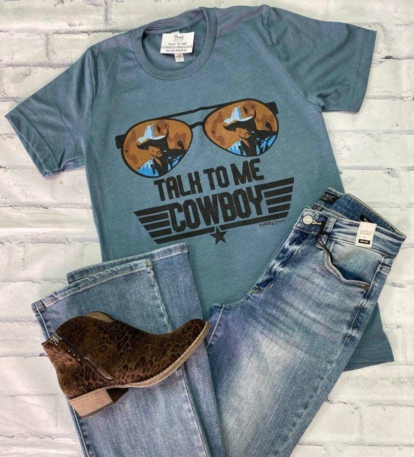 Talk to Me Cowboy Graphic T-Shirt