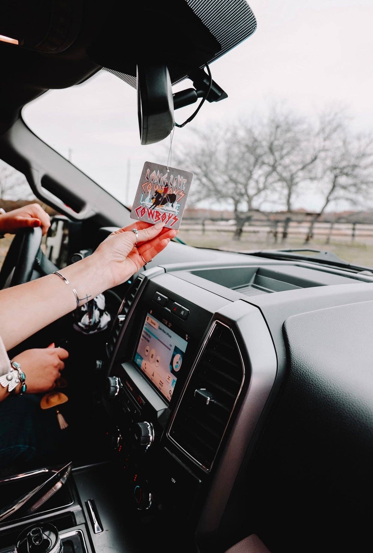 Long Live Cowboys Car Air Freshener