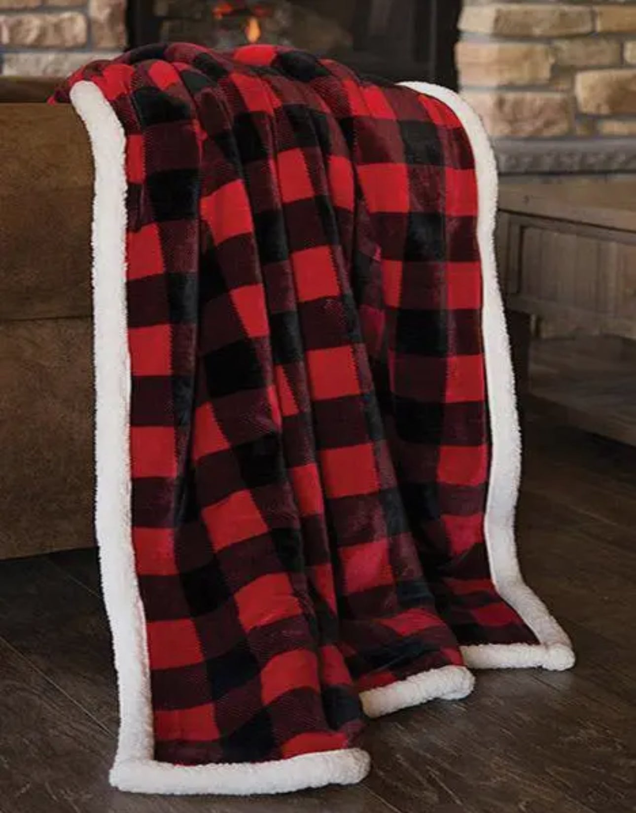 Lumberjack plaid blanket