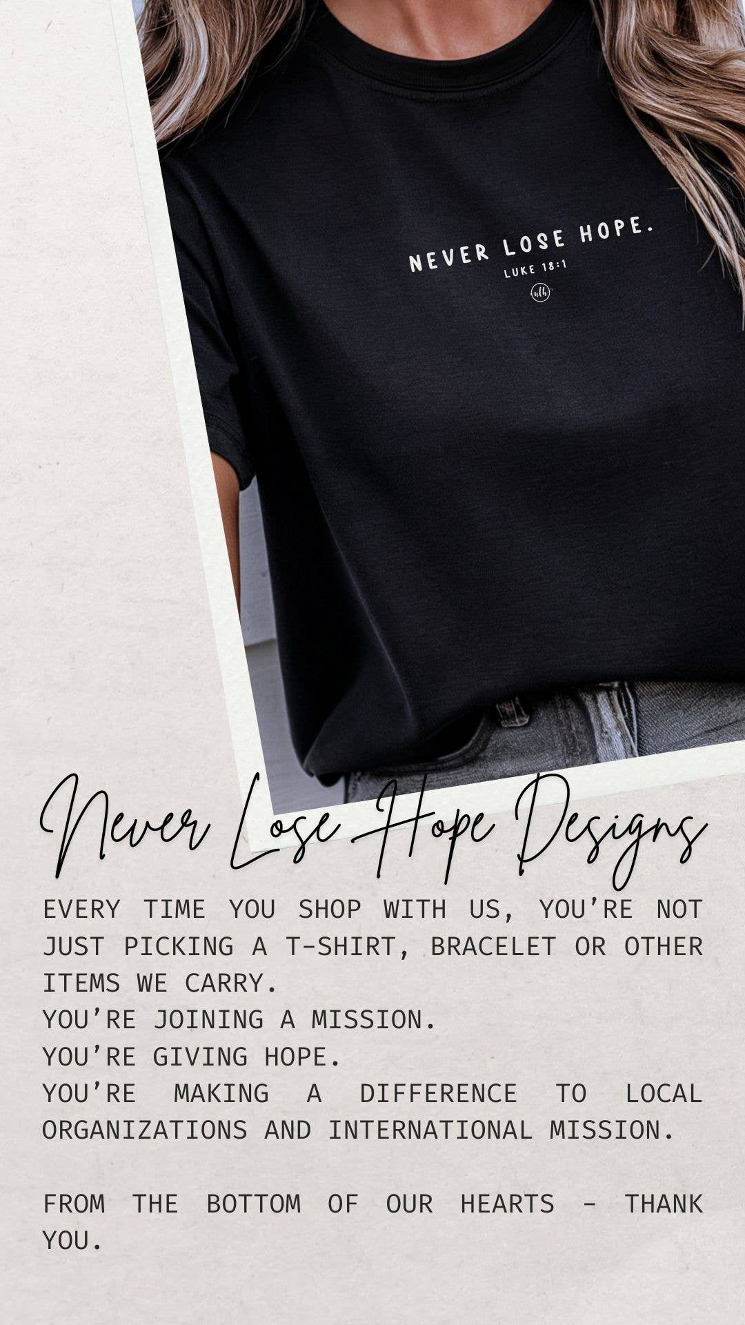 By His Grace Christian Tee