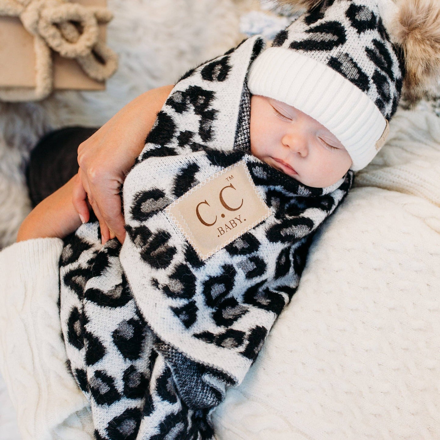 CC Baby Leopard Print Blanket BBL-2061