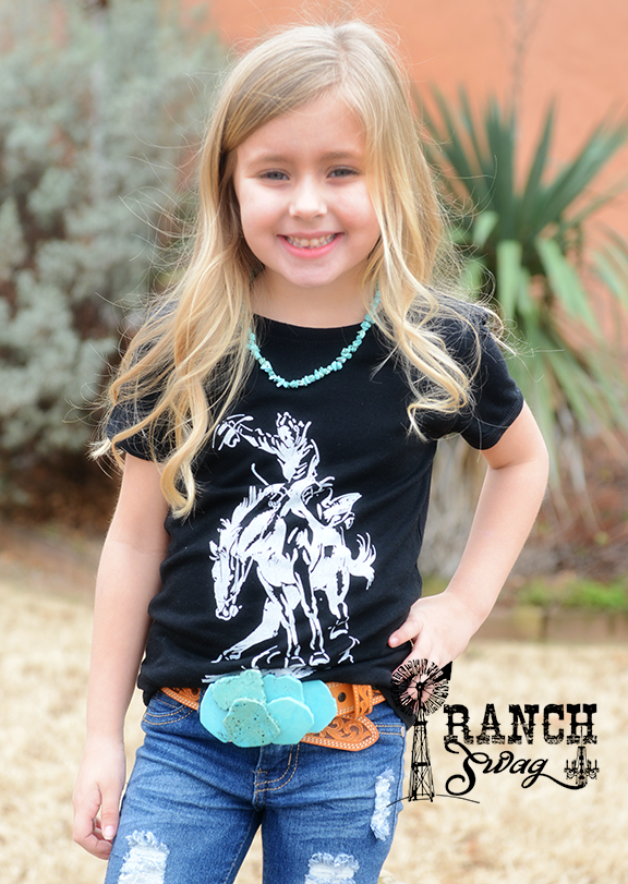 Vintage Bronc - Kids Graphic T-Shirt